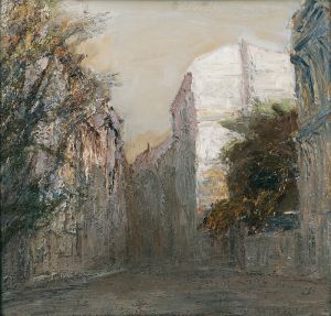 Alte Straße, 1994, Gerald Müller-Simon