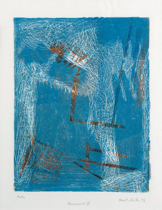 Palimpset IV, 1993, Knut Müller