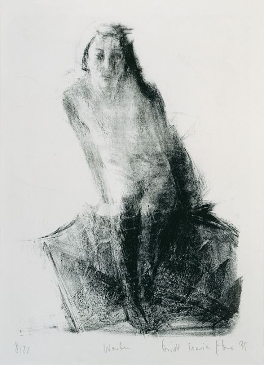 Warten, 1995, Christl Maria Göthner