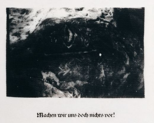 Machen wir uns doch nichts vor! aus der Mappe: Blocksberg, 1991, Neo Rauch